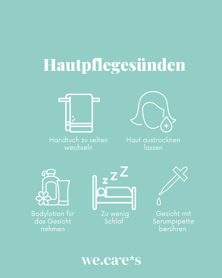 Hautpflegesünden