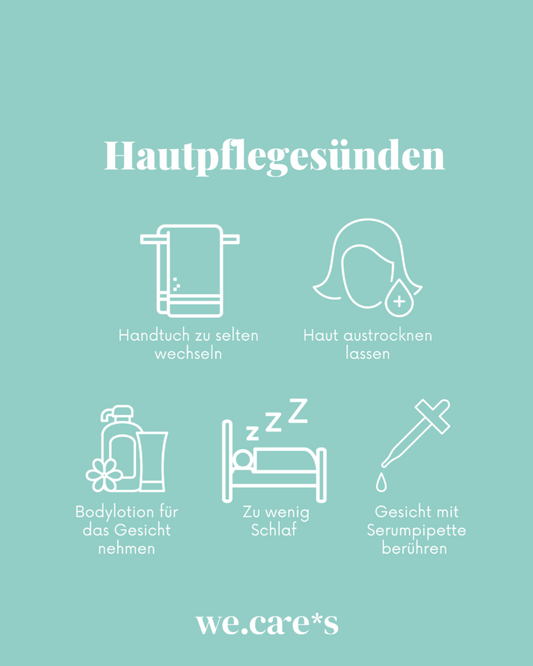 Hautpflegesünden